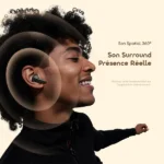 oraimo SpaceBuds Air 38 Heures Localisateur Intelligent Écouteurs Sans Fil Véritables - Image 7