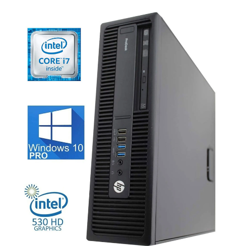 PC HP EliteDesk 800 G2 SFF | i7 6th Gen | 16 Go RAM – Occasion