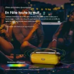 Oraimo Boom Haut-parleur Sans Fil Portatif d'effets de Lumière Dynamiques de Basses Massives de Son Puissant - Image 2