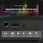 Oraimo Boom Haut-parleur Sans Fil Portatif d'effets de Lumière Dynamiques de Basses Massives de Son Puissant - Image 5