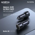oraimo Bullet 48 48W Car Charger OCC-73D - Image 2