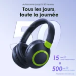 oraimo BoomPop2S Écouteurs supra-auriculaires sans fil ENC OHP-610S - Image 6
