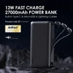 oraimo Traveler Link 27 27000mAh 12W Power Bank - Image 3