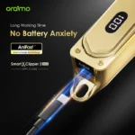 Oraimo Smart Clipper 2 Gold Tondeuse à cheveux professionnelle - Image 5