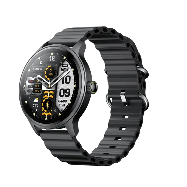 oraimo Watch 5R Pro AMOLED 1,43 Montre intelligente IP68 à interface flottante 2.5D