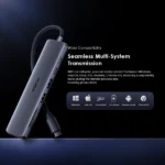 oraimo PowerTrans Hub USB-C 7 en 1 Adaptateur multifonctionnel Station d'accueil