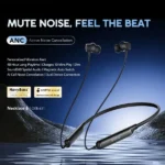 oraimo Necklace 5 Écouteurs avec réduction de bruit de 30 dB et vibration lors des appels - Image 2