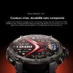 oraimo Watch GT Montre connectée GPS AMOLED 3ATM 1,43 avec deux bracelets interchangeables